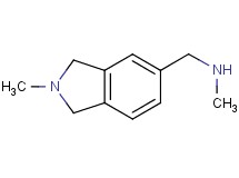 N-methyl-1-(2-methyl-2,3-dihydro-1H-isoindol-5-yl)methanamine