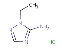 1-ethyl-1H-1,2,4-triazol-5-amine hydrochloride 1-ethyl-1H-1,2,4-triazol-5-amine hydrochloride