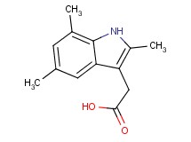 (2,5,7-trimethyl-1H-indol-3-yl)acetic acid (2,5,7-trimethyl-1H-indol-3-yl)acetic acid