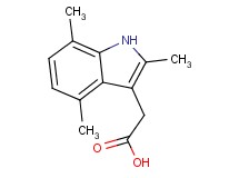 (2,4,7-trimethyl-1H-indol-3-yl)acetic acid (2,4,7-trimethyl-1H-indol-3-yl)acetic acid