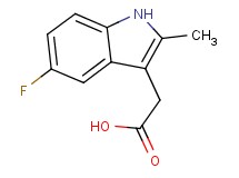 (5-fluoro-2-methyl-1H-indol-3-yl)acetic acid (5-fluoro-2-methyl-1H-indol-3-yl)acetic acid