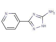 3-(3-pyridinyl)-1H-1,2,4-triazol-5-amine 3-(3-pyridinyl)-1H-1,2,4-triazol-5-amine