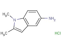 1,2-dimethyl-1H-indol-5-amine hydrochloride 1,2-dimethyl-1H-indol-5-amine hydrochloride