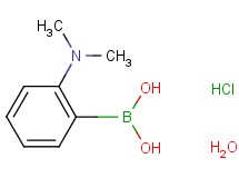 [2-(dimethylamino)phenyl]boronic acid hydrochloride hydrate