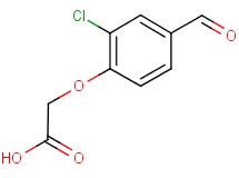 (2-chloro-4-formylphenoxy)acetic acid (2-chloro-4-formylphenoxy)acetic acid