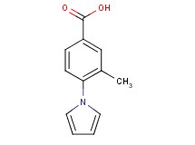 3-methyl-4-(1H-pyrrol-1-yl)benzoic acid 3-methyl-4-(1H-pyrrol-1-yl)benzoic acid