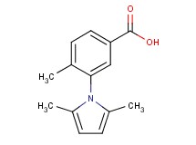 3-(2,5-dimethyl-1H-pyrrol-1-yl)-4-methylbenzoic acid 3-(2,5-dimethyl-1H-pyrrol-1-yl)-4-methylbenzoic acid