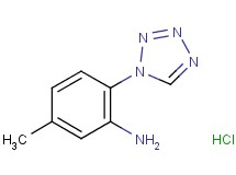 [5-methyl-2-(1H-tetrazol-1-yl)phenyl]amine hydrochloride