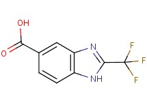 2-(trifluoromethyl)-1H-benzimidazole-5-carboxylic acid 2-(trifluoromethyl)-1H-benzimidazole-5-carboxylic acid