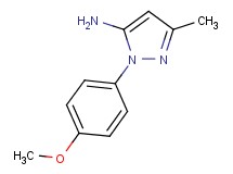 1-(4-methoxyphenyl)-3-methyl-1H-pyrazol-5-amine 1-(4-methoxyphenyl)-3-methyl-1H-pyrazol-5-amine