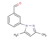 3-(3,5-dimethyl-1H-pyrazol-1-yl)benzaldehyde 3-(3,5-dimethyl-1H-pyrazol-1-yl)benzaldehyde