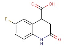 6-fluoro-2-oxo-1,2,3,4-tetrahydroquinoline-4-carboxylic acid 6-fluoro-2-oxo-1,2,3,4-tetrahydroquinoline-4-carboxylic acid