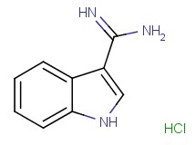 1H-indole-3-carboximidamide hydrochloride 1H-indole-3-carboximidamide hydrochloride