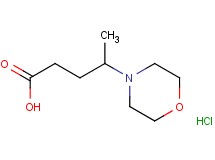 4-(4-morpholinyl)pentanoic acid hydrochloride 4-(4-morpholinyl)pentanoic acid hydrochloride