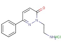 2-(2-aminoethyl)-6-phenyl-3(2H)-pyridazinone hydrochloride 2-(2-aminoethyl)-6-phenyl-3(2H)-pyridazinone hydrochloride