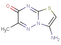 3-amino-6-methyl-7H-[1,3]thiazolo[3,2-b][1,2,4]triazin-7-one