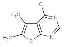 4-chloro-5,6-dimethylthieno[2,3-d]pyrimidine