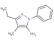 3-ethyl-4-methyl-1-phenyl-1H-pyrazol-5-amine 3-ethyl-4-methyl-1-phenyl-1H-pyrazol-5-amine