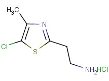 [2-(5-chloro-4-methyl-1,3-thiazol-2-yl)ethyl]amine hydrochloride