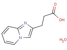 3-imidazo[1,2-a]pyridin-2-ylpropanoic acid hydrate