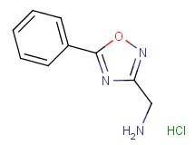 [(5-phenyl-1,2,4-oxadiazol-3-yl)methyl]amine hydrochloride
