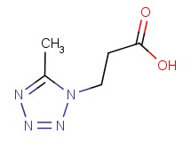 3-(5-methyl-1H-tetrazol-1-yl)propanoic acid 3-(5-methyl-1H-tetrazol-1-yl)propanoic acid