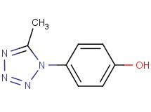 4-(5-methyl-1H-tetrazol-1-yl)phenol 4-(5-methyl-1H-tetrazol-1-yl)phenol