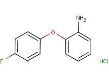 [2-(4-fluorophenoxy)phenyl]amine hydrochloride