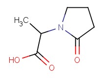 2-(2-oxopyrrolidin-1-yl)propanoic acid 2-(2-oxopyrrolidin-1-yl)propanoic acid