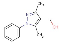 (3,5-dimethyl-1-phenyl-1H-pyrazol-4-yl)methanol (3,5-dimethyl-1-phenyl-1H-pyrazol-4-yl)methanol
