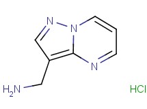 (pyrazolo[1,5-a]pyrimidin-3-ylmethyl)amine hydrochloride