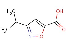 3-isopropyl-5-isoxazolecarboxylic acid 3-isopropyl-5-isoxazolecarboxylic acid