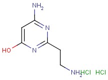 6-amino-2-(2-aminoethyl)-4-pyrimidinol dihydrochloride 6-amino-2-(2-aminoethyl)-4-pyrimidinol dihydrochloride