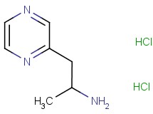 [1-methyl-2-(2-pyrazinyl)ethyl]amine dihydrochloride
