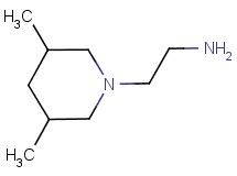 2-(3,5-dimethylpiperidin-1-yl)ethanamine 2-(3,5-dimethylpiperidin-1-yl)ethanamine