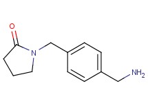 1-[4-(aminomethyl)benzyl]-2-pyrrolidinone