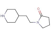 1-(2-piperidin-4-ylethyl)pyrrolidin-2-one