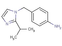4-[(2-isopropyl-1H-imidazol-1-yl)methyl]aniline