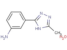 [3-(5-methyl-4H-1,2,4-triazol-3-yl)phenyl]amine hydrate