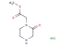 methyl (2-oxopiperazin-1-yl)acetate hydrochloride