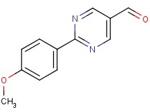 2-(4-methoxyphenyl)pyrimidine-5-carbaldehyde 2-(4-methoxyphenyl)pyrimidine-5-carbaldehyde