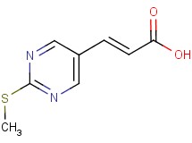 (2E)-3-[2-(methylthio)pyrimidin-5-yl]acrylic acid