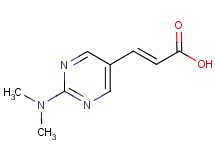 (2E)-3-[2-(dimethylamino)pyrimidin-5-yl]acrylic acid