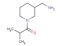 1-(1-isobutyrylpiperidin-3-yl)methanamine 1-(1-isobutyrylpiperidin-3-yl)methanamine