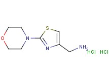 {[2-(4-morpholinyl)-1,3-thiazol-4-yl]methyl}amine dihydrochloride