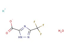 potassium 3-(trifluoromethyl)-1H-1,2,4-triazole-5-carboxylate hydrate potassium 3-(trifluoromethyl)-1H-1,2,4-triazole-5-carboxylate hydrate