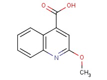 2-methoxyquinoline-4-carboxylic acid 2-methoxyquinoline-4-carboxylic acid