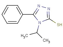 4-isopropyl-5-phenyl-4H-1,2,4-triazole-3-thiol