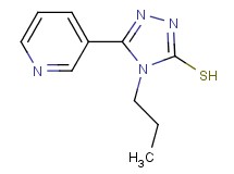4-propyl-5-pyridin-3-yl-4H-1,2,4-triazole-3-thiol
