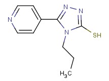 4-propyl-5-pyridin-4-yl-4H-1,2,4-triazole-3-thiol